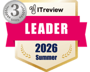 ITreview Grid Award LEADER のバッジ