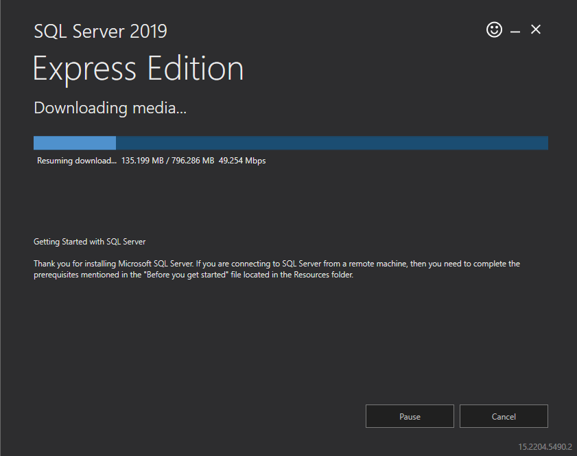 Install and Configure SQL Server 2019 Express | Pleasanter