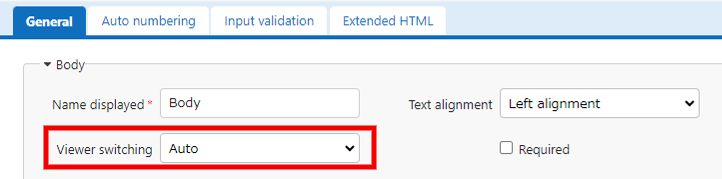 Selecting the target column on the Editor tab and clicking Advanced Settings