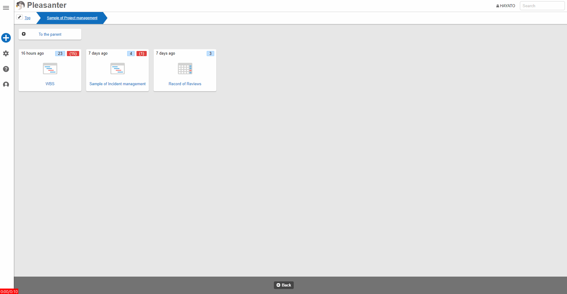Creating a link between the two tables by drag and drop
