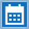 "Date" button icon, active
