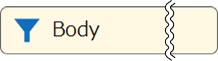 "Filter" text box, active