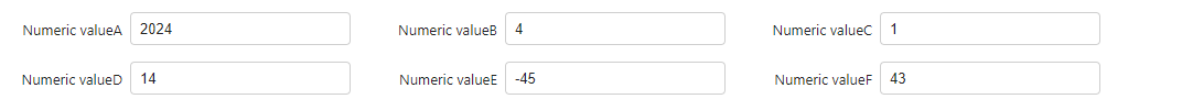 Parameters specified in usage example 5 of the $DATETIME function