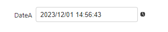 Calculation result of usage example 2 of the $DATETIME function