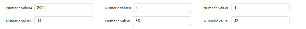 Parameters specified in usage example 1 of the $DATETIME function