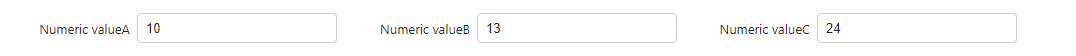 Parameters specified in usage example 1 of the $MIN function