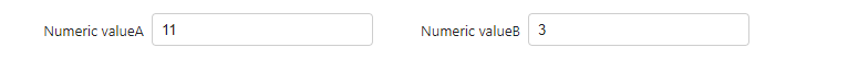 Parameters specified in usage example 1 of the $MOD function