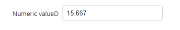 Calculation result of usage example 1 of the $AVERAGE function