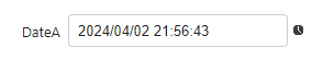Calculation result of usage example 4 of the $DATETIME function