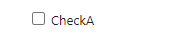 How a check column appears in the editor